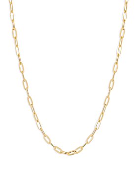 Bloomingdale's - Flat Paperclip Link Chain Necklace in 14K Yellow Gold, 20" - 100% Exclusive