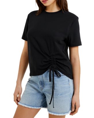 FRENCH CONNECTION Rallie Tie Hem Top | Bloomingdale's
