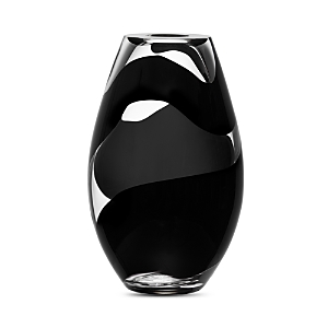 Kosta Boda Non Stop Black Crystal Vase