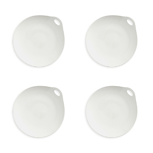 Nambe Portables Salad Plates, Set Of 4 In White