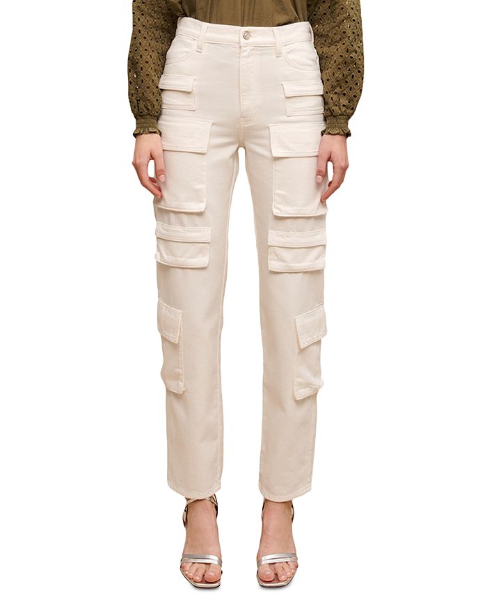 Peter Millar - Khaki Cotton & Silk Flat Front Pant