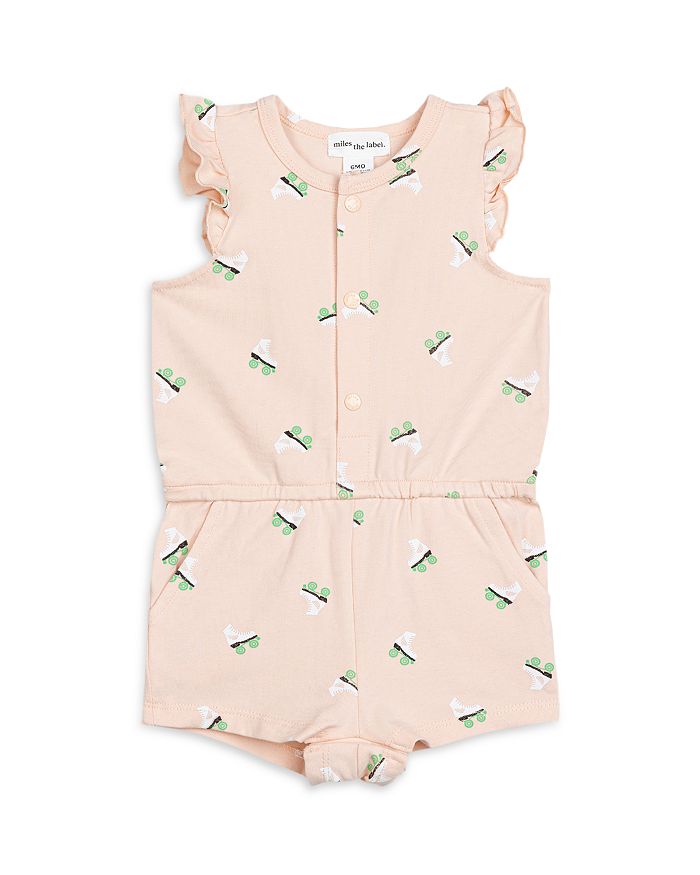 Miles The Label Girls' Sleeveless Printed Romper - Baby | Bloomingdale's
