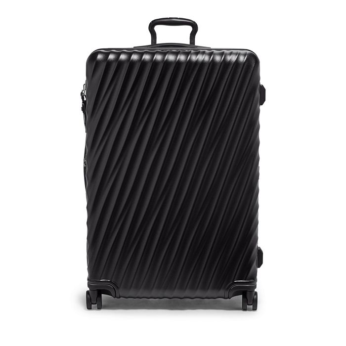 Tumi 19 Degree Extended Trip Expandable 4 Wheel Packing Case In Matte Black