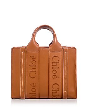 Chloé - Woody Small Leather Crossbody Tote