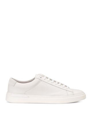 Hugo boss outlet mens white sneakers