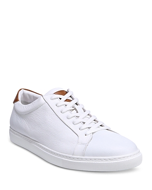 Shop Allen Edmonds Men's Courtside Lace Up Sneakers In White