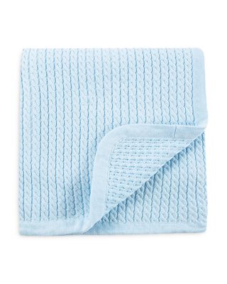 Infant Cable Knit Blanket - Baby