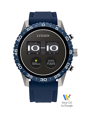Citizen Series 2 Cz Sport Smartwatch, 44mm In Blue