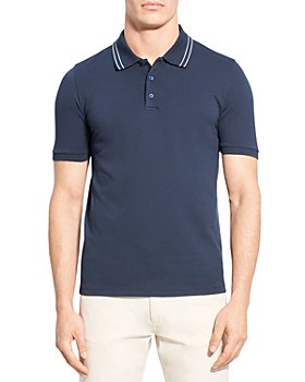 Theory - Precise Tipped Collar Short Sleeve Polo Shirt