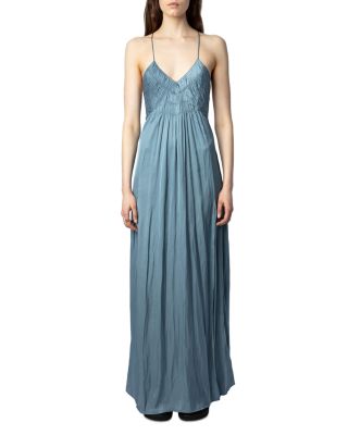 Zadig & Voltaire - Rayonne Satin Maxi Dress