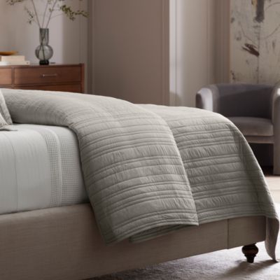 Signature Stripe Organic Cotton Quilt Sets