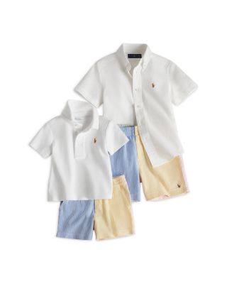 Boys' Cotton Oxford Short Sleeve Shirt - Little Kid