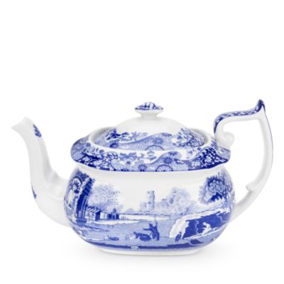 Spode - Blue Italian Teapot