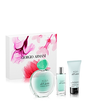 Armani Collezioni Acqua Di Gioia Eau De Parfum 3-piece Gift Set ($167 Value) In Neutral