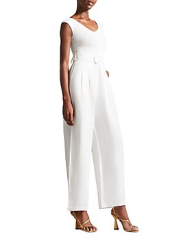 Ted Baker - Tabbiaa Off-the-Shoulder Wide Leg Jumpsuit