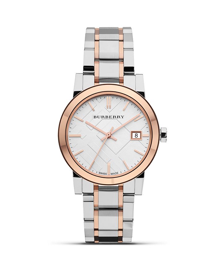 Burberry Check Bracelet Watch 34mm Bloomingdale s
