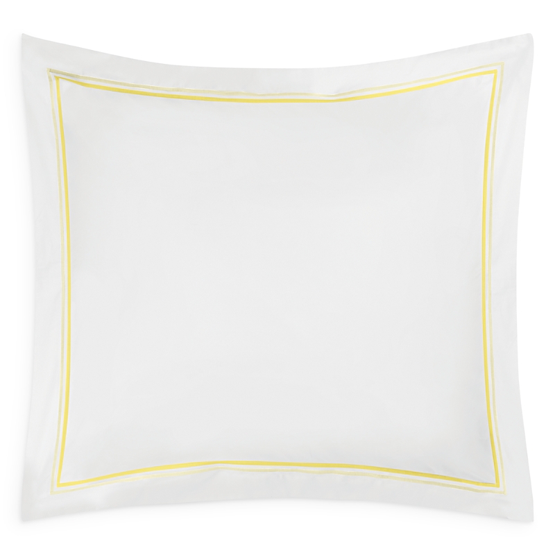 Matouk Essex Euro Sham In Lemon