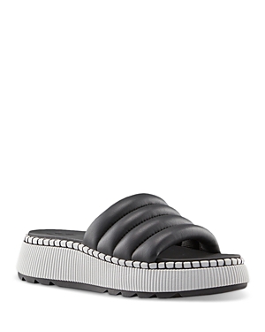 Shop Cougar Women's Soprato Platform Slide Sandals In Black