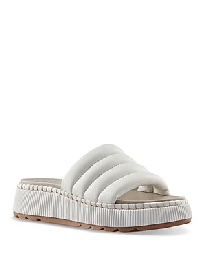 Shop Cougar Women's Soprato Platform Slide Sandals In White