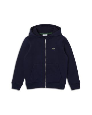 Lacoste - Boys' Full Zip Hooded Sweatshirt