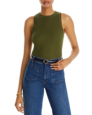 Madewell Brightside Tank Top In Loden