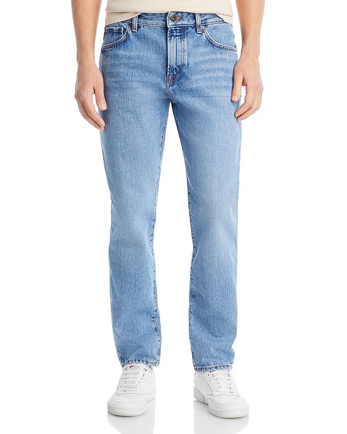 BOSS Fit Jeans in Pastel Blue Bloomingdale's
