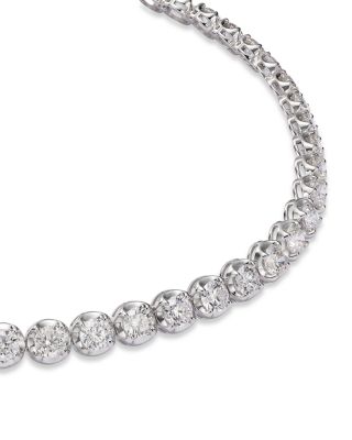 Certified Colorless Diamond Tennis Bracelet Collection in 14K White Gold, 2.0-10.0 tcw  