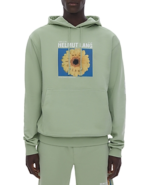 HELMUT LANG OVERSIZED PHOTO GRAPHIC HOODIE
