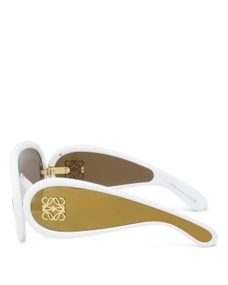 Paula's Ibiza Anagram Mask Sunglasses, 134mm