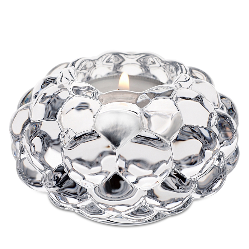 Orrefors Raspberry Small Votive In Clear