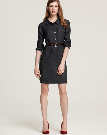 Eileen Fisher Classic Collar Dress | Bloomingdale's