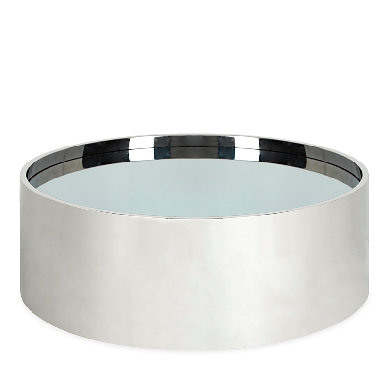 Jonathan Adler Alphaville Coffee Table In Silver