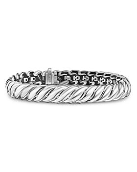 David Yurman - Sterling Silver Sculptured Cable Bangle Bracelet