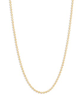 Bloomingdale's - Faceted Bead Link Chain Necklace in 14K Yellow Gold, 18" - 100% Exclusive
