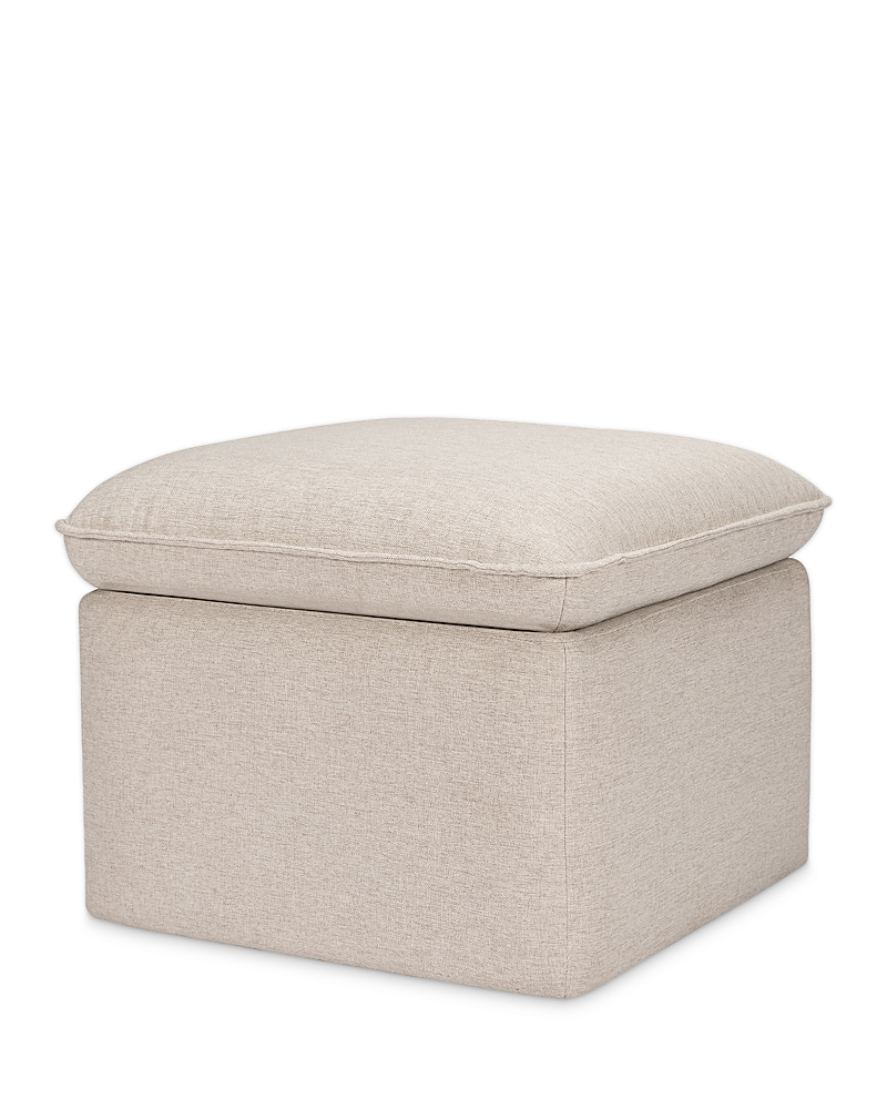 Babyletto Cali Storage Ottoman in Eco Performance Fabric with Usb port Water Repellent & Stain Resistant