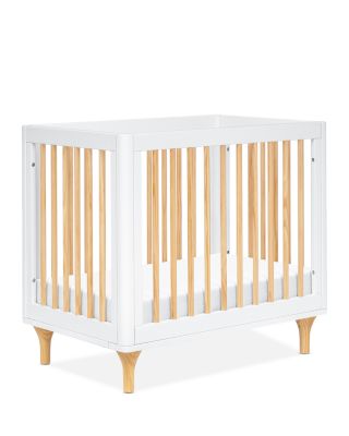 Lolly 4 in 1 Convertible Mini Crib and Twin Bed with Toddler Bed Conversion Kit