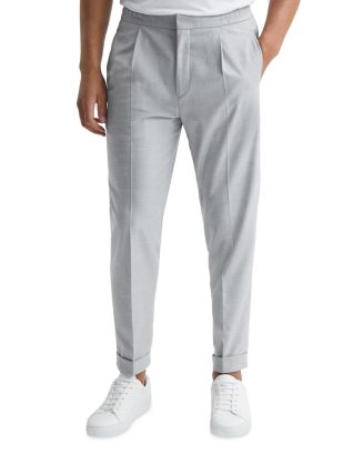 REISS Brighton Relaxed Fit Pleated Trousers | Bloomingdale's