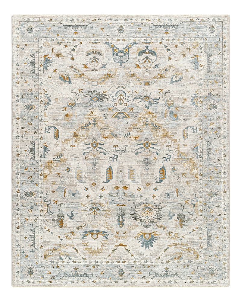 Surya Dresden Dre-2308 Area Rug, 2' X 3' In Ivory/blue