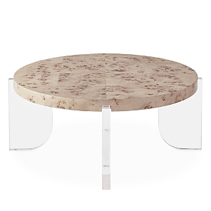 Shop Miranda Kerr Home Aerial Round Cocktail Table In Multi