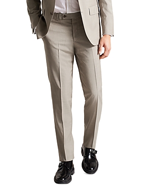 Ted Baker Alcona Natural Sharkskin Suit Trousers