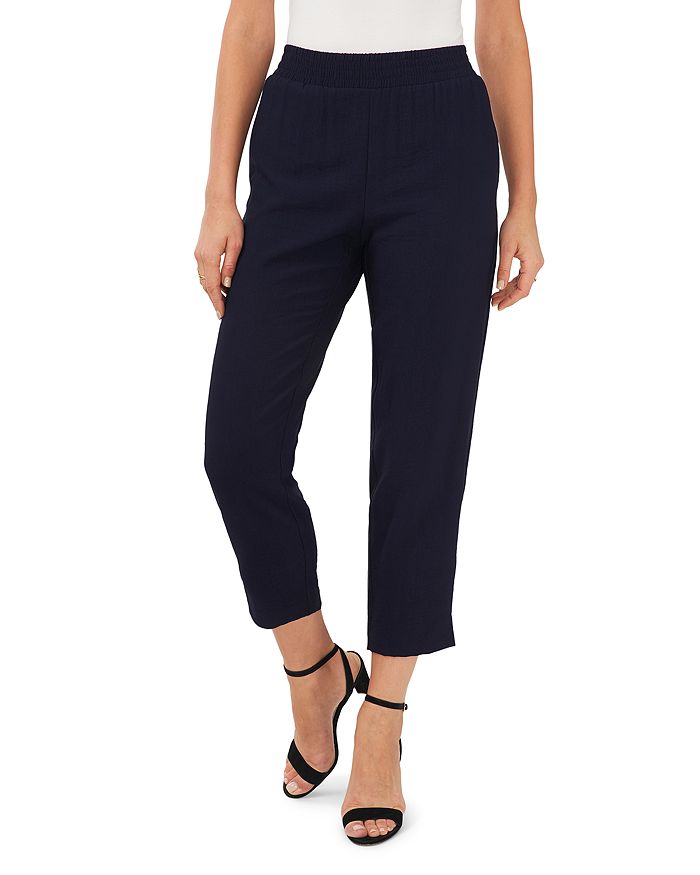 VINCE CAMUTO Straight Leg Cropped Pants | Bloomingdale's
