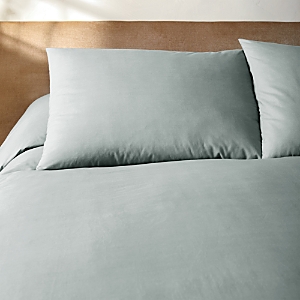 Nate Home By Nate Berkus Signature Nate Home By Nate Berkus Cotton Percale Duvet Set, King In Gray