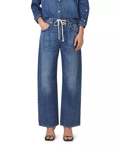 Draw String Women Jeans
