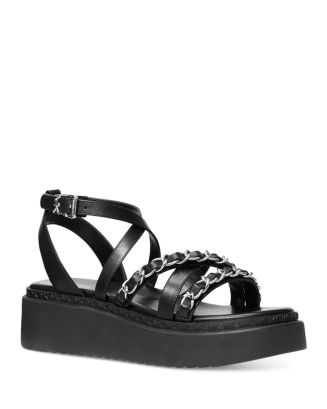 Michael Kors Women's Issi Strappy Platform Sandals | Bloomingdale's