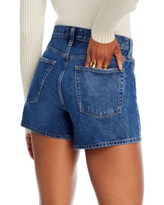 Parker High Rise Denim Shorts in Enamour