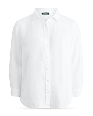 Plus Linen Shirt