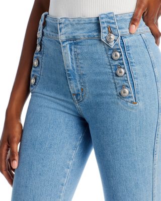 Robertson High Rise Flare Jeans in Dover Light