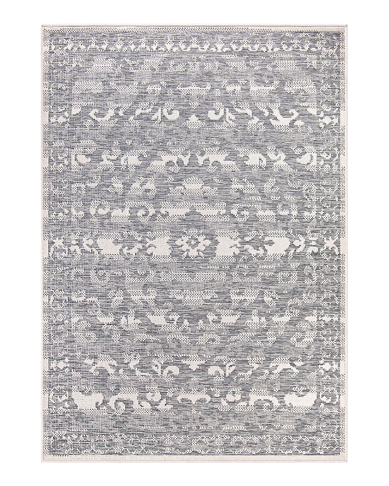 Palmetto Living Orian Knitweave Indoor/outdoor Nimsie Area Rug, 5'3 X 7'6 In Ivory/mist