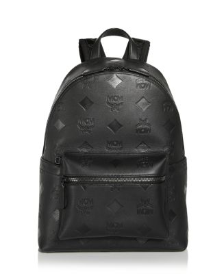 Authentic MCM Black Matte Backpack  Backpacks, Fashion backpack, Leather