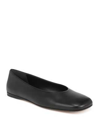 Vince leather hot sale flats